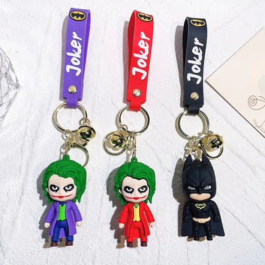 Joker Three Design Set 3D Keychain (12 Piece in Packet)