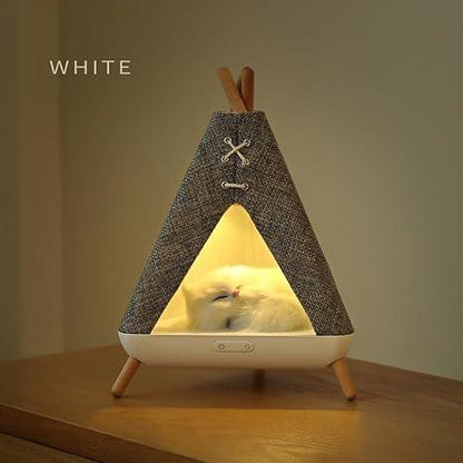 Cat House in Tent Shape Lamp