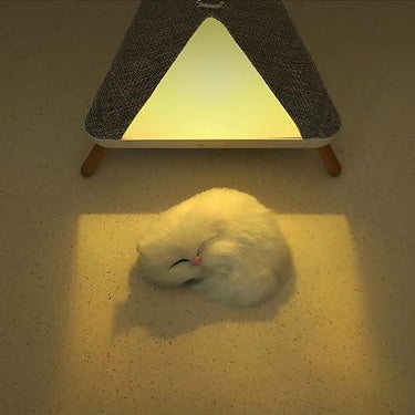 Cat House in Tent Shape Lamp