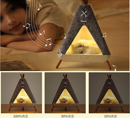 Cat House in Tent Shape Lamp