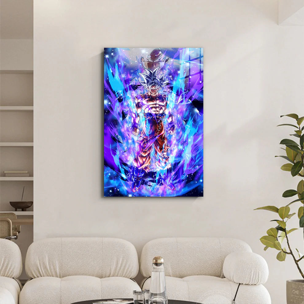 "Unleashed Power – Son Goku Metal Print Poster"