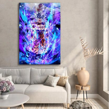 "Unleashed Power – Son Goku Metal Print Poster"