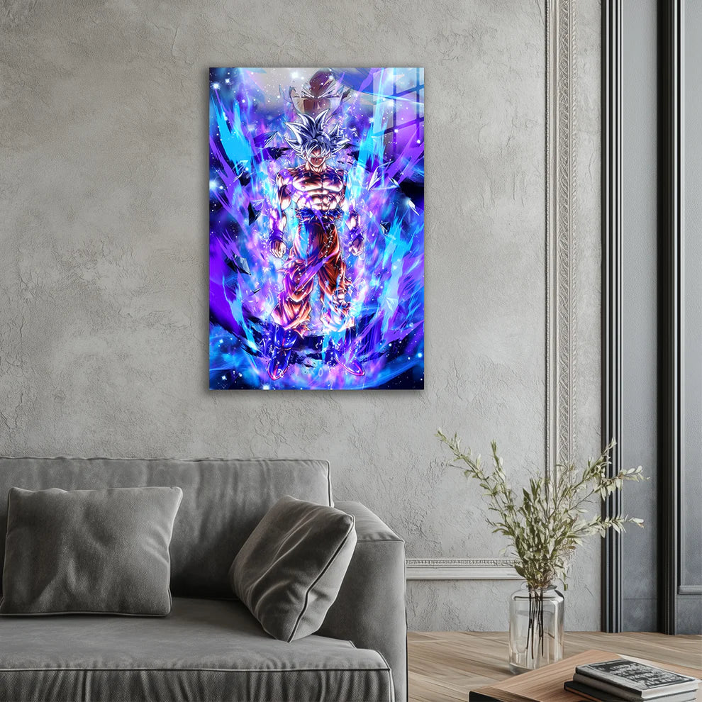 "Unleashed Power – Son Goku Metal Print Poster"