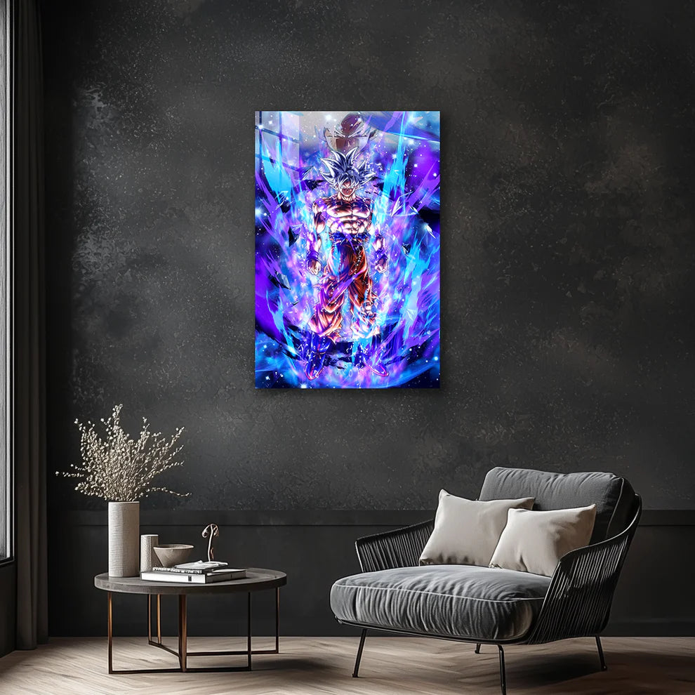 "Unleashed Power – Son Goku Metal Print Poster"