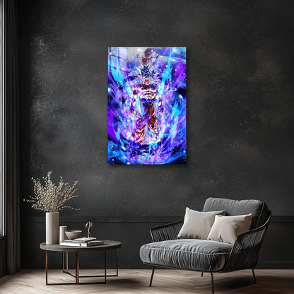 "Unleashed Power – Son Goku Metal Print Poster"