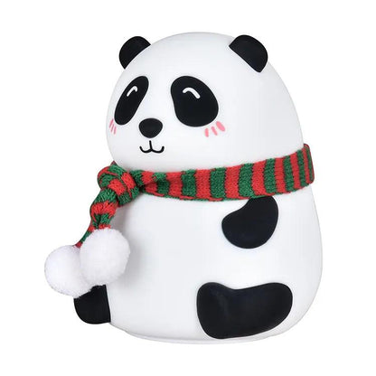 Led Cute Cartoon Silicone Panda Lamp Touch Sensor