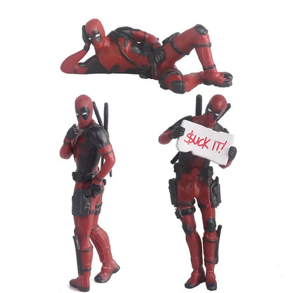 Deadpool 3 pcs Set Action Figure