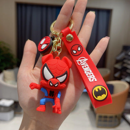 Spiderman Set 3D Keychain (12 Pieces in Packet)