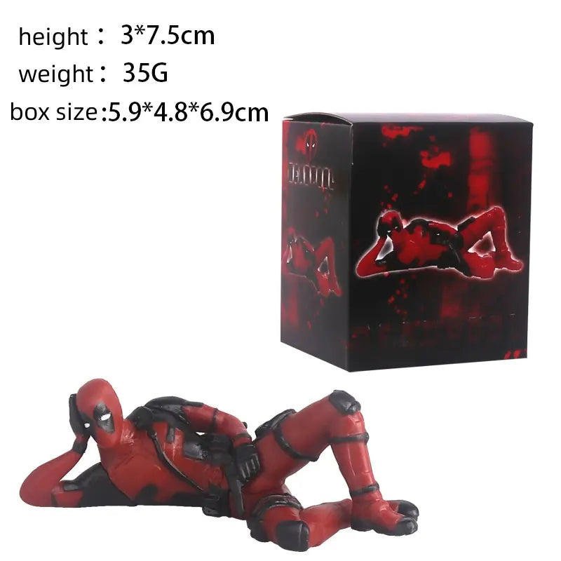 Deadpool 3 pcs Set Action Figure