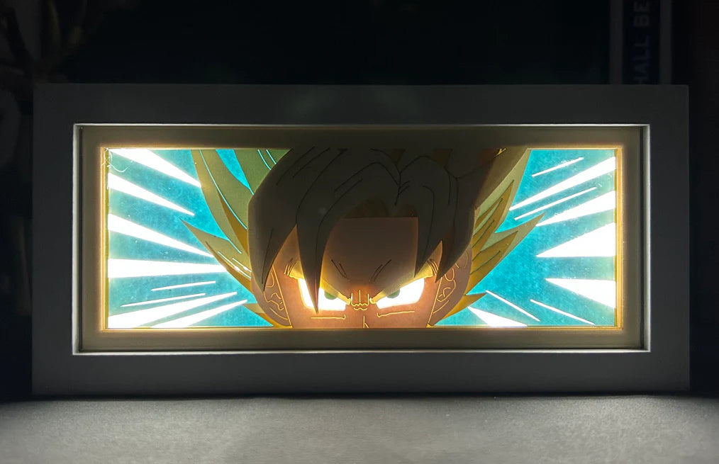 Dragon Ball Z Goku Light Box Lamp