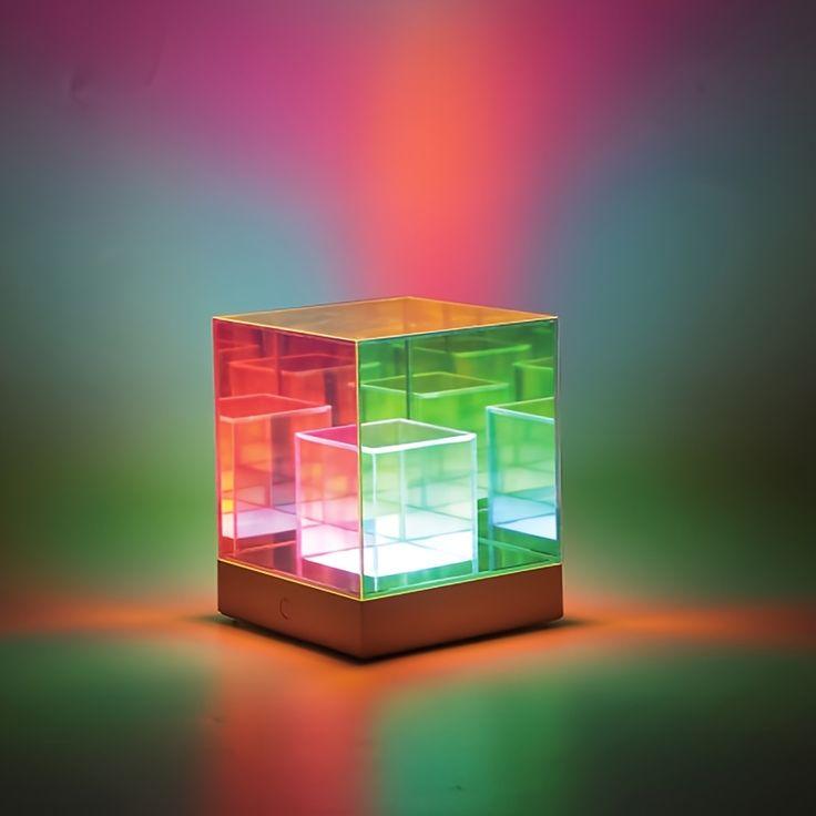 Colour changing table lamp