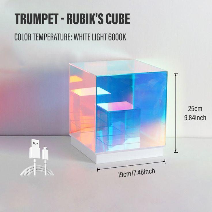 Colour changing table lamp