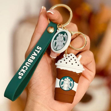 Starbucks 6 Glass Design Set 3D Keychain (12 Pieces in Packet)