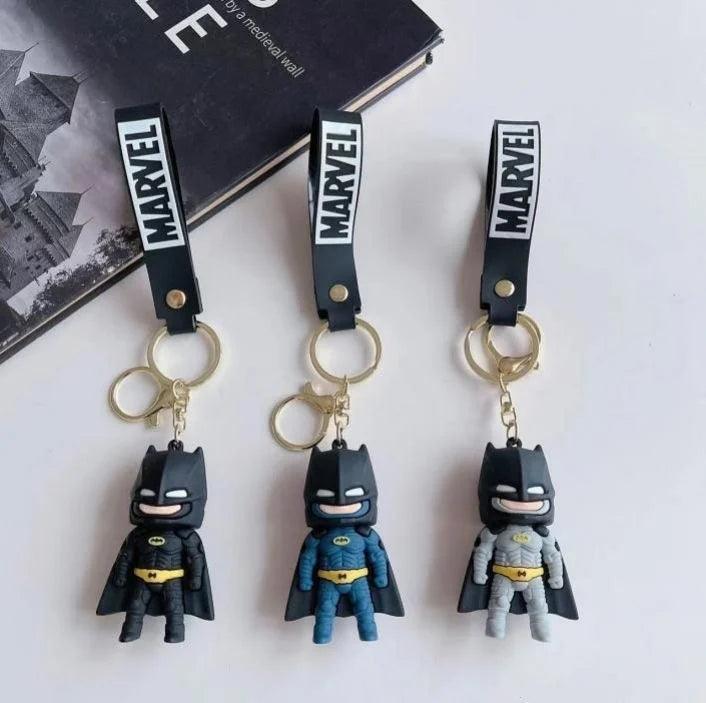 Batman Three Design Set 3D Keychain (12 Piece in Packet)