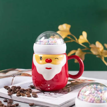 Santa Christmas Theme Coffee Mug