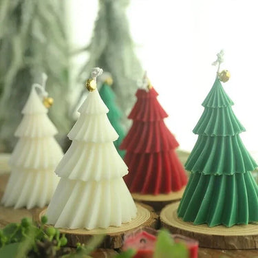 Christmas Tree Scented Candles | Set of 3