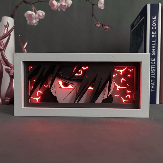 Itachi Uchiha Anime Light Box Lamp