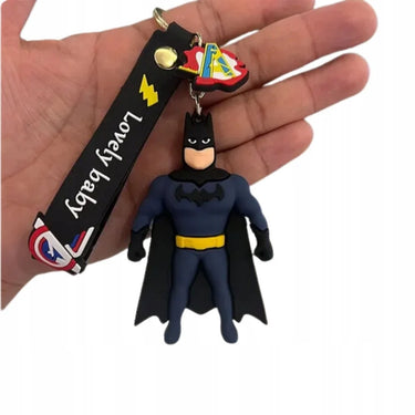 Young Batman Dark Blue 3D Keychain (12 Pieces in Packet)