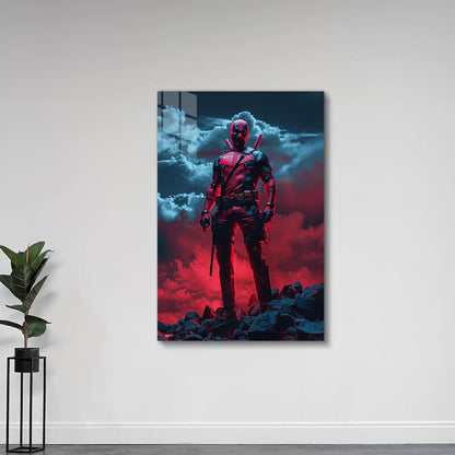 Deadpool: Stormborn Vigilante – Premium Metal Print Poster
