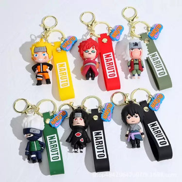 Naruto 6 Design Set 3D Keychain (12 Pieces in Packet)