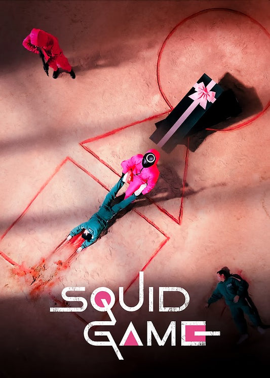Death in Disguise – Squid Game Metal Poster