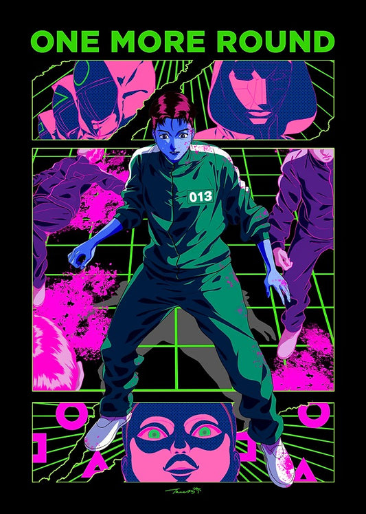 Player ID Poster- Squid Game Metal Poster