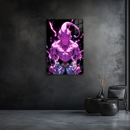 Majin Buu: Chaos Unleashed – Metal Print Poster