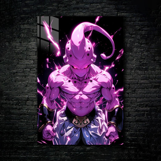 Majin Buu: Chaos Unleashed – Metal Print Poster