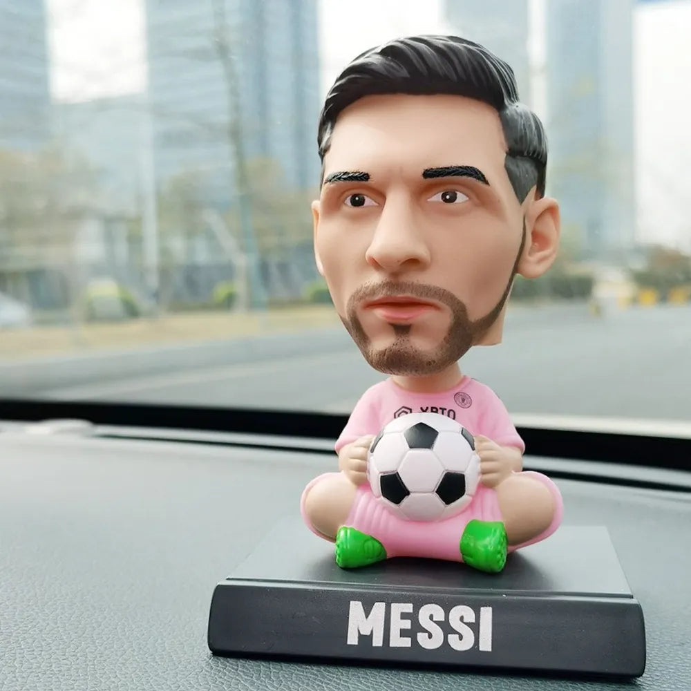Messi Pink Bobblehead With box