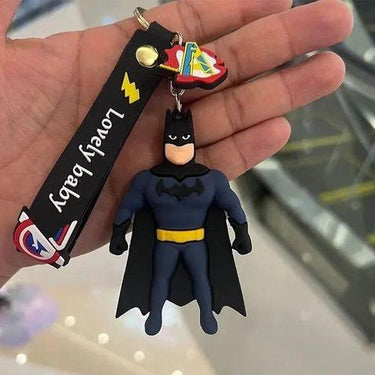 Young Batman Dark Blue 3D Keychain (12 Pieces in Packet)