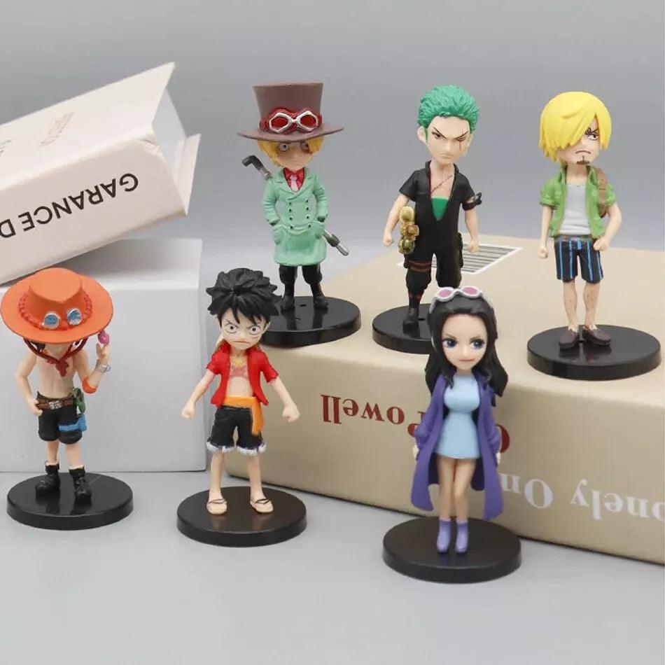 One Piece 8pcs Set 7cm Action Figure