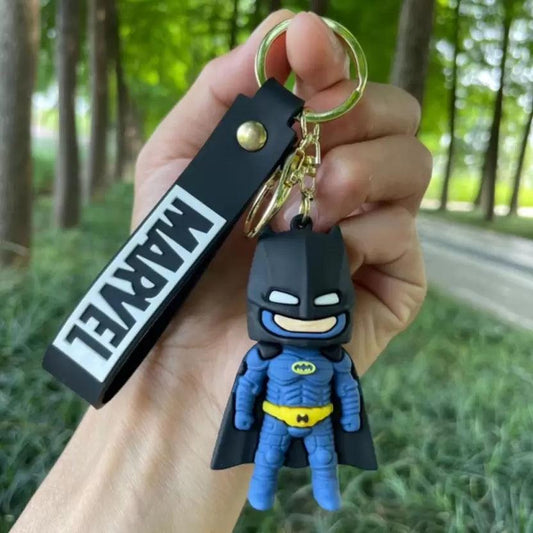 Batman Blue 3D Keychain  (12 Pieces in Packet)