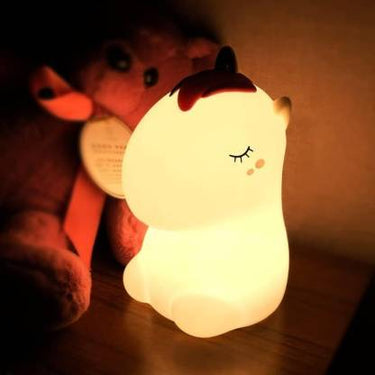 Unicorn silicon night lamp