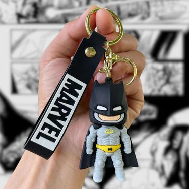 Batman Grey 3D Keychain (12 Pieces in Packet)