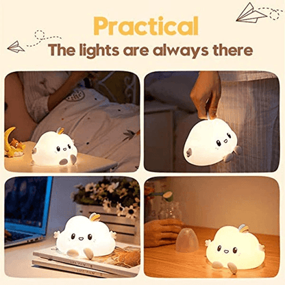 Creative Cloud Night Light Cartoon Soft Lamp Children Bedroom Bedside Night Light Cute Child Graduation Gifts Home Decoration