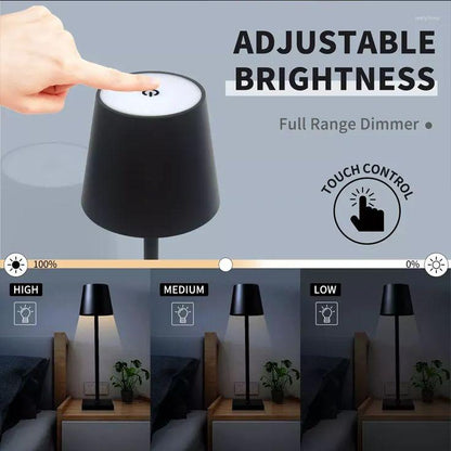 Rechargeable Decorative LED table lamp